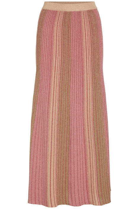 Vila vimelvina glitter knit ankle skirt